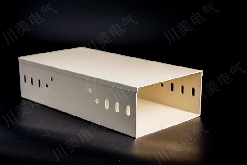 白、米黄色喷塑桥架