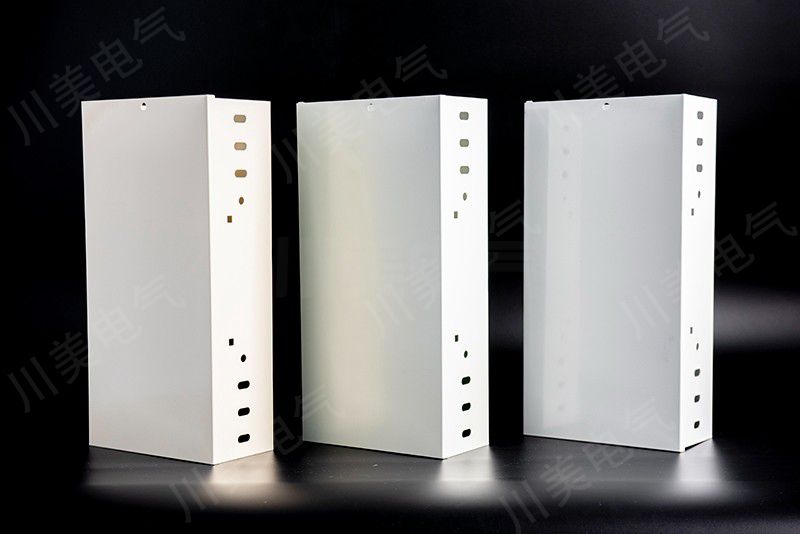 白、米黄色喷塑桥架